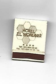 CAJA DE CERILLAS 131: Hotel El Montanya. Seva