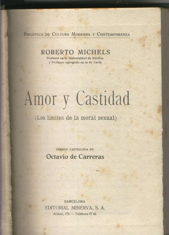 Amor y castidad