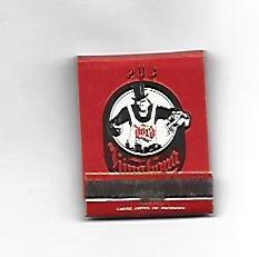 CAJA DE CERILLAS 137: Pub King Kong. Santa Coloma de Gramenet