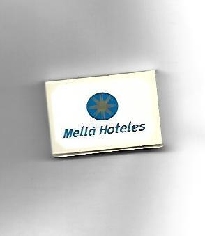 CAJA DE CERILLAS 182: Melia Hoteles. 