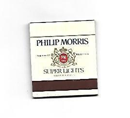 CAJA DE CERILLAS 234: Phillip Morris