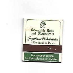 CAJA DE CERILLAS 239: Romanik Hotel. 