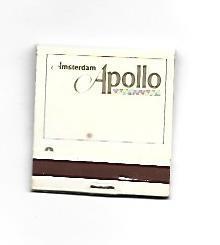 CAJA DE CERILLAS 240: Amsterdam Apollo