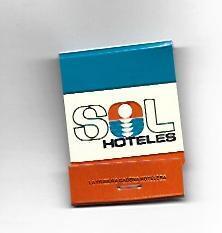 CAJA DE CERILLAS 124: Hoteles Sol