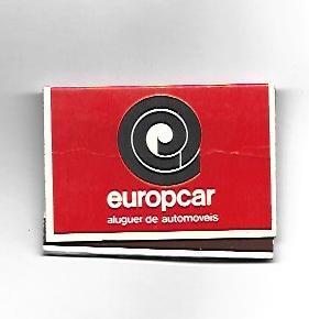 CAJA DE CERILLAS 187: Europcar Portugal