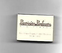 CAJA DE CERILLAS 189: Preterito Perfecto. Barcelona