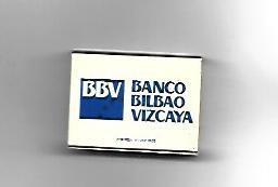 CAJA DE CERILLAS 193: Publicidad BBV