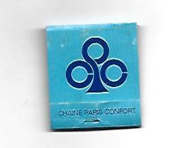 CAJA DE CERILLAS 199: Chaine Paris Confort