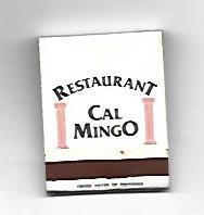 CAJA DE CERILLAS 123: Restaurante Cal Mingo. Castelldefels