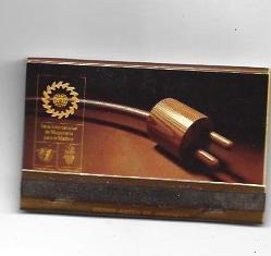 CAJA DE CERILLAS 33: 15 Feria Internacional de Maquinaria para la madera. Valencia