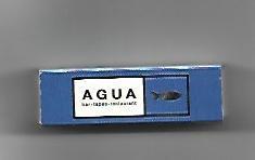 CAJA DE CERILLAS 32: Restaurante Agua. Barcelona