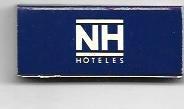 CAJA DE CERILLAS 20: Hoteles NH