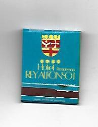CAJA DE CERILLAS 110: Hotel Rey Alfonso I. Zaragoza