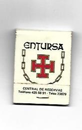 CAJA DE CERILLAS 114: Entursa
