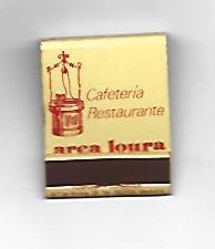 CAJA DE CERILLAS 118: Cafeteria Area Loura.