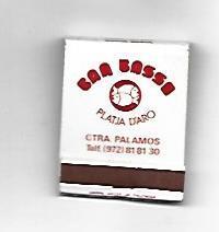 CAJA DE CERILLAS 120: Can Bases. Platja d'Aro