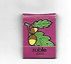 CAJA DE CERILLAS 93: Roble