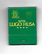 CAJA DE CERILLAS 92: Hotel Lugo Husa