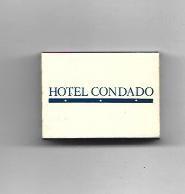 CAJA DE CERILLAS 65: Hotel Condado. Barcelona