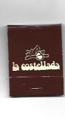 CAJA DE CERILLAS 77: Restaurante La Costellada. Barcelona