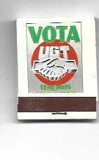CAJA DE CERILLAS 87: Vota UGT