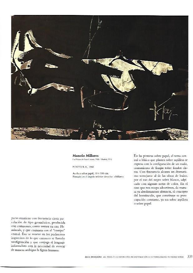 LAMINA 39075: Pintura, por Manolo Miralles