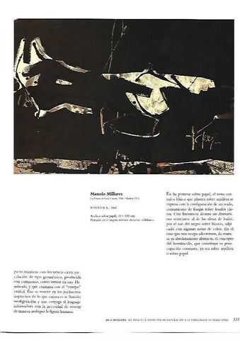 LAMINA 39075: Pintura, por Manolo Miralles