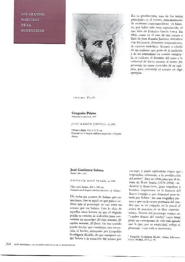 LAMINA 39041: Juan Ramon Jimenez, por Gregorio Prieto