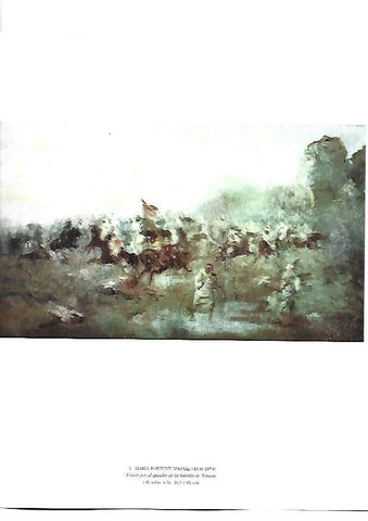 LAMINA 39150: Estudi per al quadre de la batalla de Tetuan, por Maria Fortuny