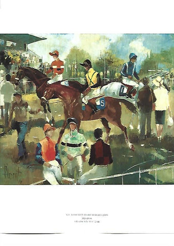 LAMINA 39179: Hipodromo, por Josep Lluis Floret