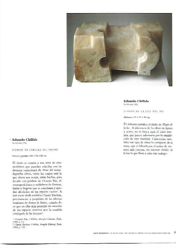 LAMINA 39106: Elogio de la luz XVI, por Eduardo Chillida