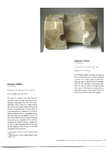 LAMINA 39106: Elogio de la luz XVI, por Eduardo Chillida