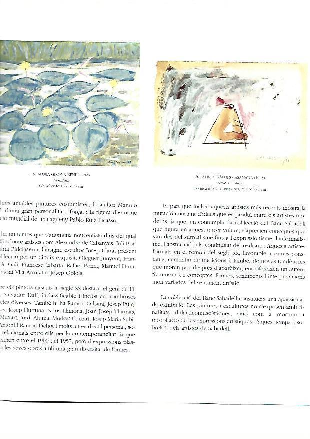 LAMINA 39124: Nenufars, por Maria Girona y Serie Yucatam, por Albert Rafols