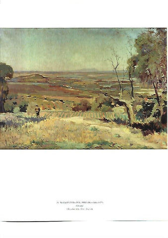 LAMINA 39126: Paisatge, por Bonaventura Puig