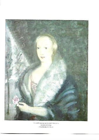 LAMINA 39141: La dama de la rosa, por Josep Aragay