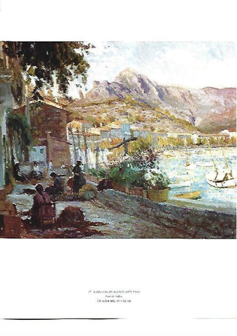 LAMINA 39138: Port de Soller, por Joan Colom