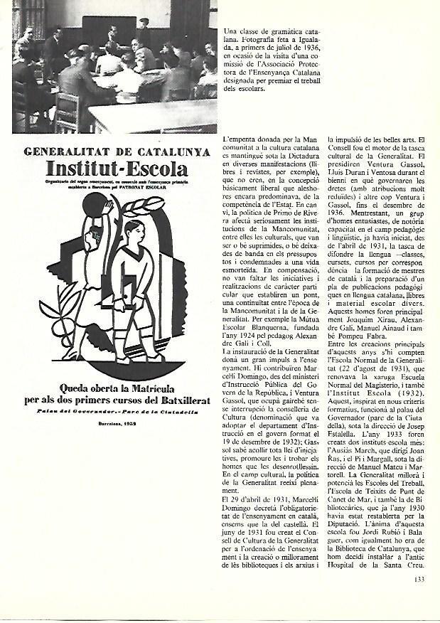 LAMINA 38909: Clase de gramatia catalana en Igualada. 1936