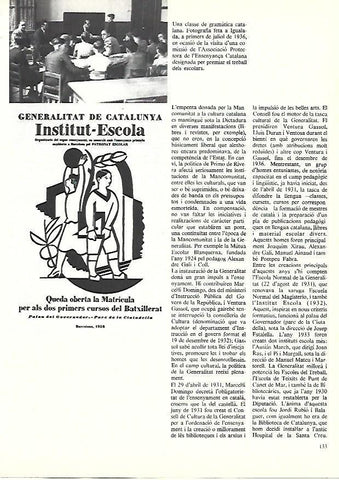 LAMINA 38909: Clase de gramatia catalana en Igualada. 1936