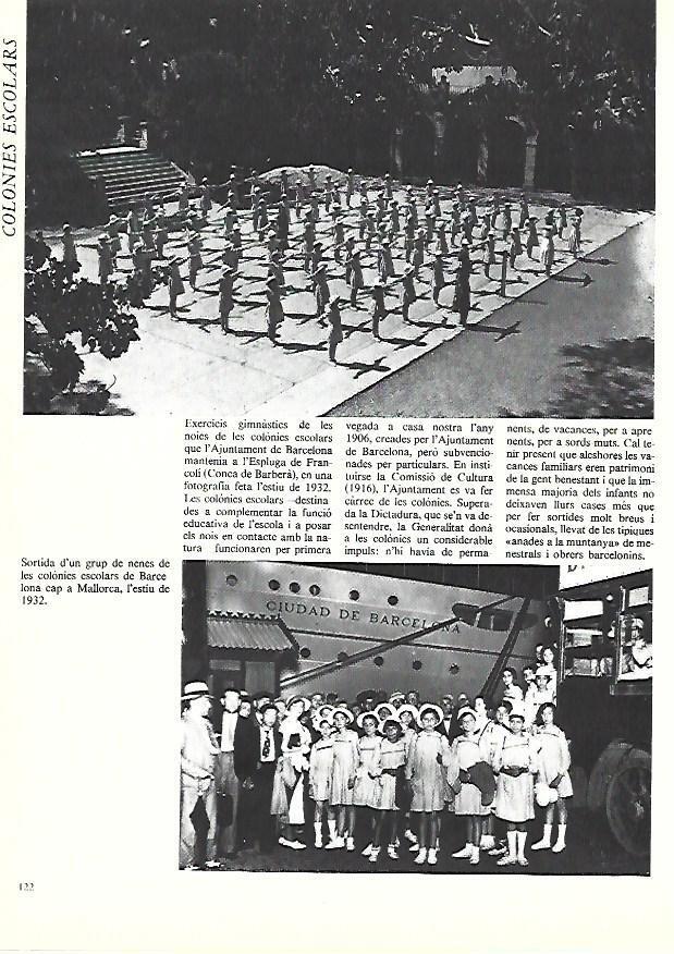 LAMINA 38903: Niñas de viaje a Mallorca. 1932