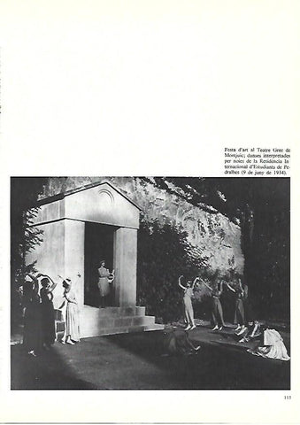 LAMINA 38899: Fiesta del Arte en el Teatre Grec. 1934