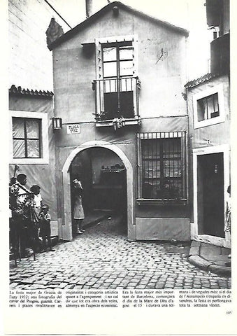 LAMINA 38895: Fiesta Mayor de Gracia del año 1932