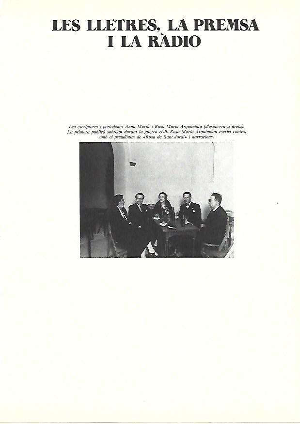LAMINA 38910: Anna Muria y Rosa Maria Arquimbau