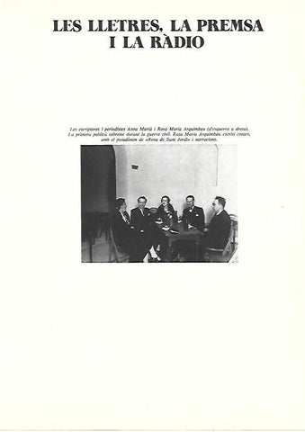 LAMINA 38910: Anna Muria y Rosa Maria Arquimbau
