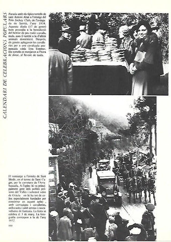 LAMINA 38892: Sant Medir en 1932 y parada en el Polo Jockey Club de Sarria