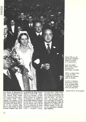 LAMINA 38911: Jocs Florals de Barcelona en 1933 con Josep Carner