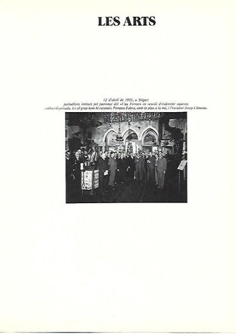 LAMINA 38924: Periodistas en Cau Ferrat. Sitges, 1933