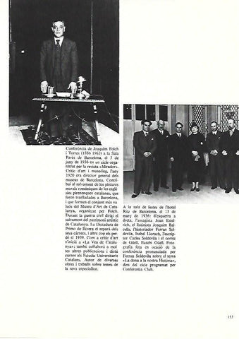 LAMINA 38919: Conferencia de Joaquim Folch en la Sala Pares de Barcelona. 1936