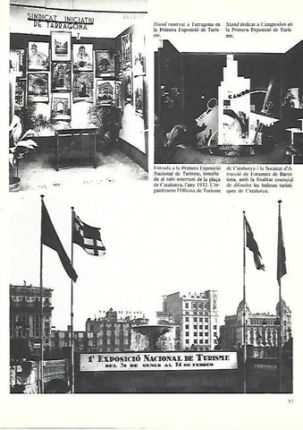 LAMINA 38891: I Exposicion de Turismo en Barcelona en 1932