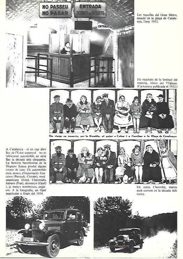 LAMINA 38889: Taquillas del metro de Barcelona en 1933