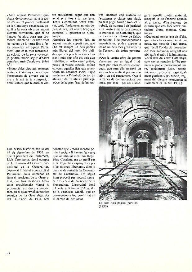 LAMINA 38866: Sala de los Pasos Perdidos en la Generalitat 
